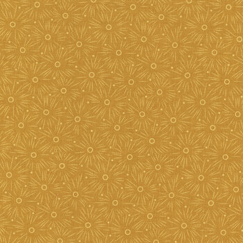 Sewing Basket A-956-Y Topaz Lantana by Edyta Sitar for Andover Fabrics, Image