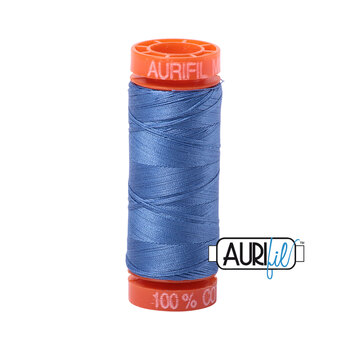 Aurifil 50wt Small Spools - 1128 Light Blue Violet - 220yd