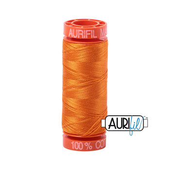 Aurifil 50wt Small Spools - 1133 Bright Orange - 220yd