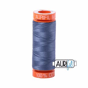 Aurifil 50wt Small Spools - 1248 Gray Blue - 220yd, Image