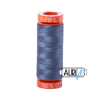 Aurifil 50wt Small Spools - 1248 Gray Blue - 220yd