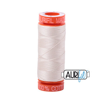 Aurifil 50wt Small Spools - 2000 Light Sand - 220yd