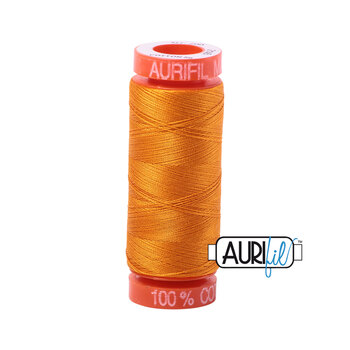 Aurifil 50wt Small Spools - 2145 Yellow Orange - 220yd