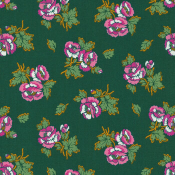 Wild Abandon 90894-74 Unbound Teal by Heather Bailey for FIGO Fabrics, Image