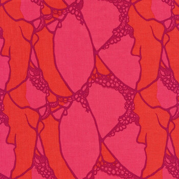 Wild Abandon 90895-26 Entangled Flame by Heather Bailey for FIGO Fabrics, Image