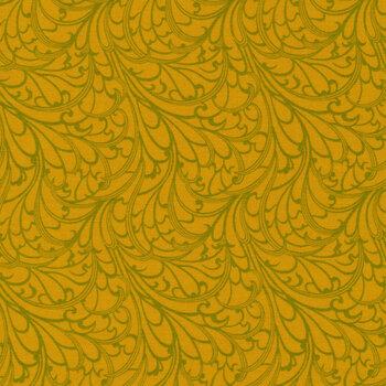 Wild Abandon 90896-70 Passing Fancy Olive by Heather Bailey for FIGO Fabrics, Image