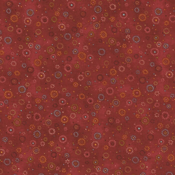 Star of Wonder - Star of Light 17063-10 Twinkle Red by Nancy Halvorsen for Benartex, Image