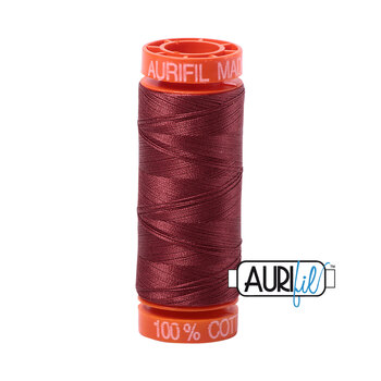 Aurifil 50wt Small Spools - 2345 Raisin - 220yd, Image