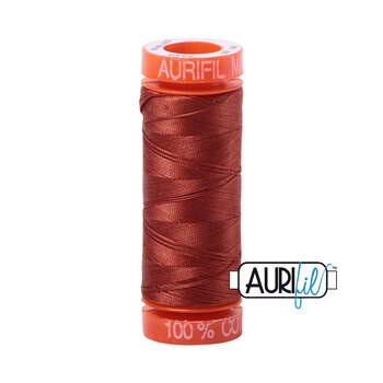 Aurifil 50wt Small Spools - 2350 Copper - 220yd, Image