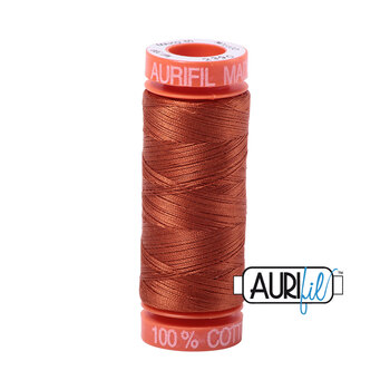 Aurifil 50wt Small Spools - 2390 Cinnamon Toast - 220yd, Image