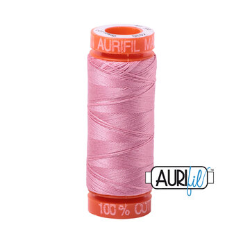 Aurifil 50wt Small Spools - 2430 Antique Rose - 220yd