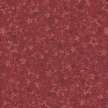 Star of Wonder - Star of Light 17064-10 Heavenly Star Red by Nancy Halvorsen for Benartex, Image