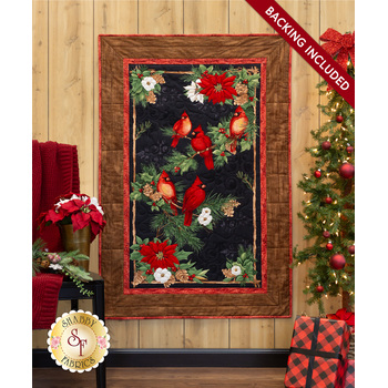  Cardinal Noel Panel Quilt Kit