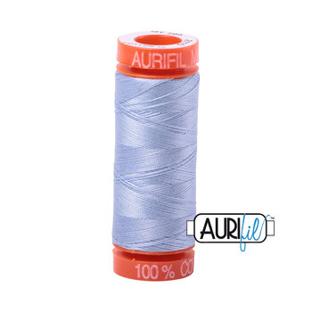 Aurifil 50wt Small Spools - 2770 Very Light Delft - 220yd, Image