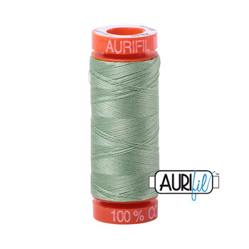 Aurifil 50wt Small Spools - 2840 Loden Green - 220yd, Image