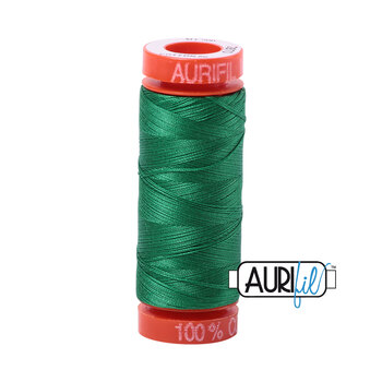 Aurifil 50wt Small Spools - 2870 Green - 220yd, Image