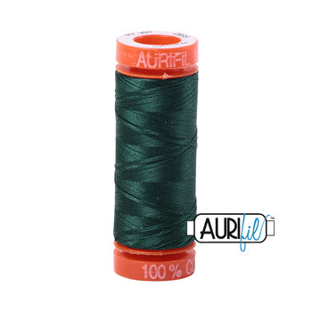 Aurifil 50wt Small Spools - 2885 Medium Spruce - 220yd, Image