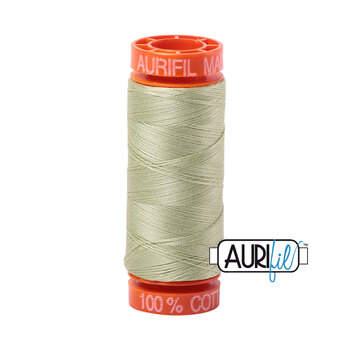 Aurifil 50wt Small Spools - 2886 Light Avocado - 220yd, Image