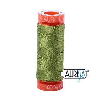 Aurifil 50wt Small Spools - 2888 Fern Green - 220yd, Image