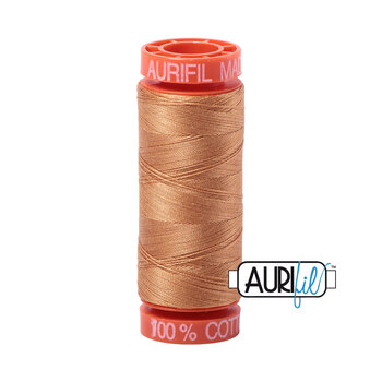 Aurifil 50wt Small Spools - 2930 Golden Toast - 220yd, Image