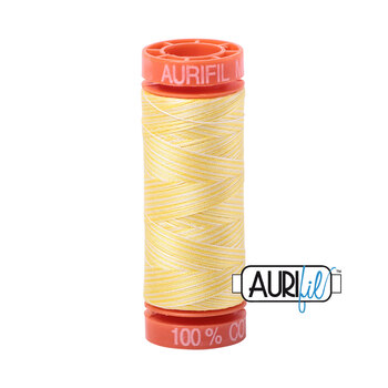 Aurifil 50wt Small Spools - 3910 Lemon Ice - 220yd, Image