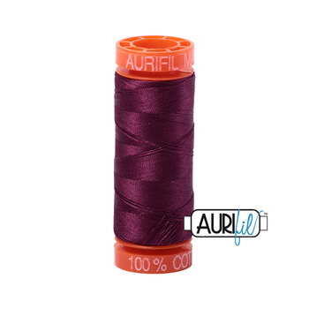 Aurifil 50wt Small Spools - 4030 Plum - 220yd, Image