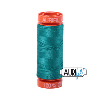 Aurifil 50wt Small Spools - 4093 Jade - 220yd, Image