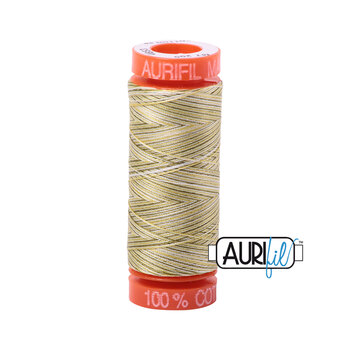 Aurifil 50wt Small Spools - 4653 Spring Prairie - 220yd, Image