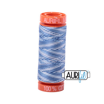 Aurifil 50wt Small Spools - 4655 Storm at Sea - 220yd, Image