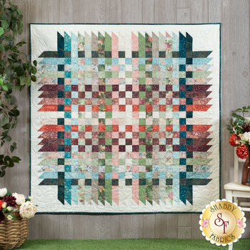  Over and Down Under Quilt Kit - Forest Chatter, Image