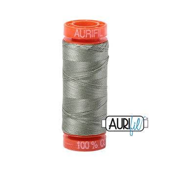 Aurifil 50wt Small Spools - 5019 Military Green - 220yd, Image