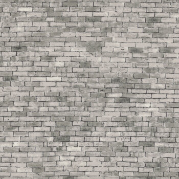 Naturescapes 25504-92 Gray Brick by Deborah Edwards for Northcott Fabrics