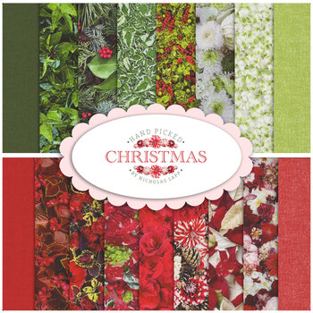 Hand Picked: Christmas  17 FQ Set by Nicholas Lapp for Maywood Studio, Image