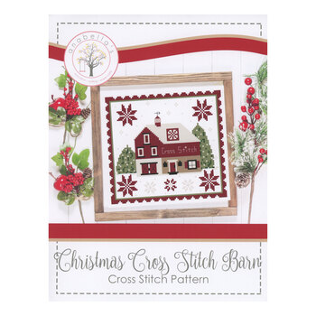 Christmas Cross Stitch Barn Pattern, Image