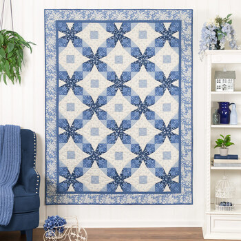 SAMPLE - Tennessee Waltz Quilt - Blueberry Delight