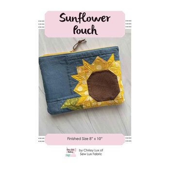 Sunflower Pouch Pattern, Image