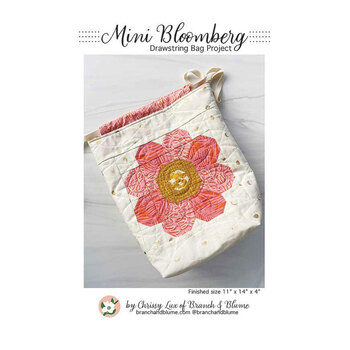 Mini Bloomberg Drawstring Bag Project Pattern, Image