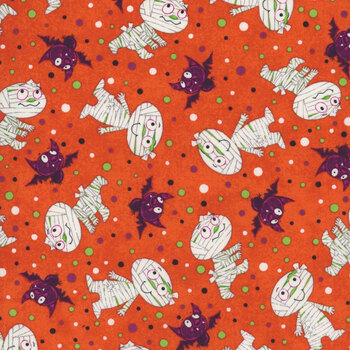 Graveyard Ghouls 7794G-33 by Victoria Hutto for Studio E Fabrics, Image