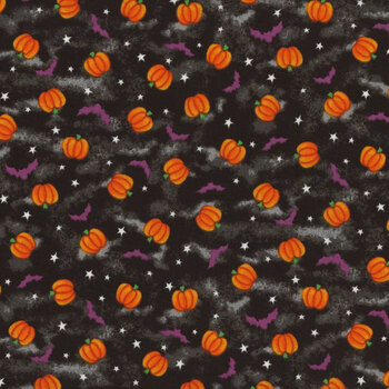 Graveyard Ghouls 7798G-99 by Victoria Hutto for Studio E Fabrics, Image