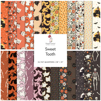 Sweet Tooth  24 FQ Set by Elea Lutz for Poppie Cotton, Image