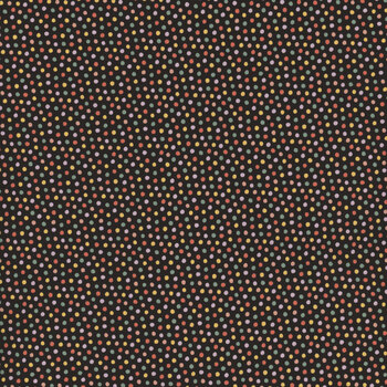 Sweet Tooth ST24313 Sugar Dots Black by Elea Lutz for Poppie Cotton, Image