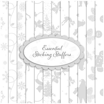 Essentials Stocking Stuffers  12 FQ Set by WP Studio for Wilmington Prints, Image