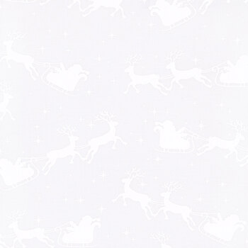 Essentials Stocking Stuffers 39171-100 White on White by WP Studio for Wilmington Prints, Image