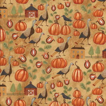 Bittersweet Farm C14851-HARVEST by Teresa Kogut for Riley Blake Designs