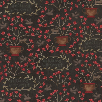 Bittersweet Farm C14852-MIDNIGHT by Teresa Kogut for Riley Blake Designs, Image