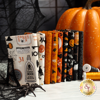 Pumpkins and Potions  9 FQ Set by Kimberbell for Maywood Studio, Image