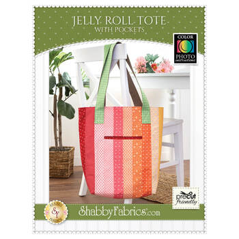 Jelly Roll Tote with Pockets Pattern, Image