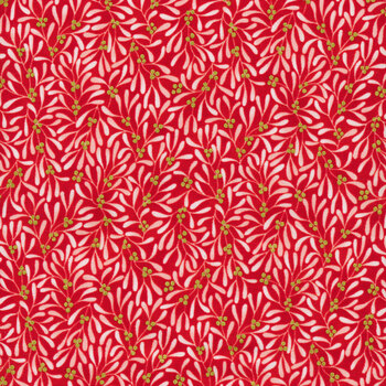 Holiday Flourish - Festive Finery 22293-478 Candy Cane by Robert Kaufman Fabrics, Image