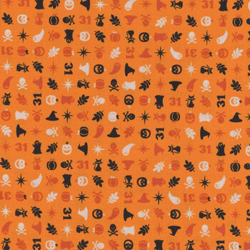 Pumpkins and Potions MAS10573-O by Kimberbell for Maywood Studio