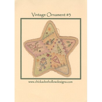 Vintage Ornament #3 - Star Pattern, Image